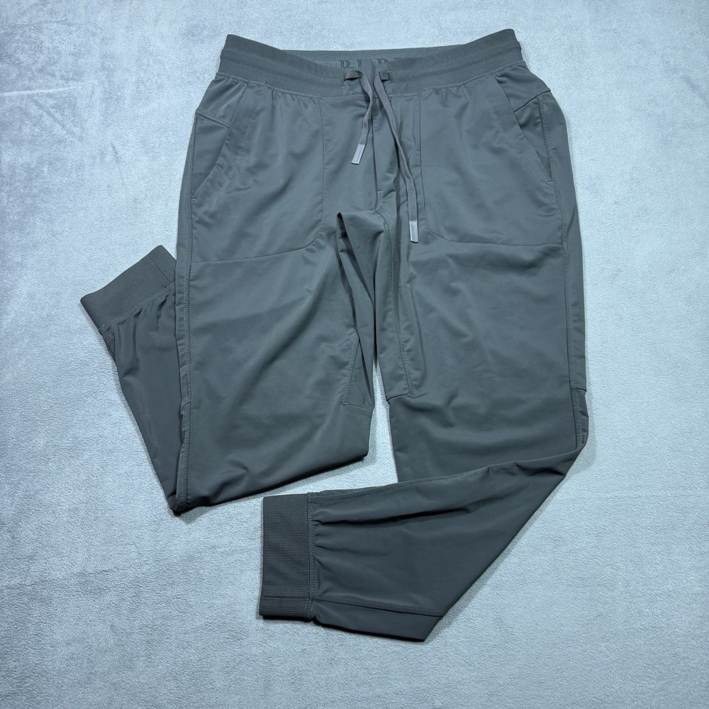 Burlebo Pants Mens M Performance Jogger Stretch Tapered Athletic Athleisure Golf